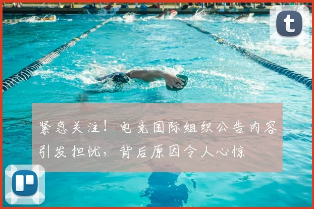 紧急关注！电竞国际组织公告内容引发担忧，背后原因令人心惊